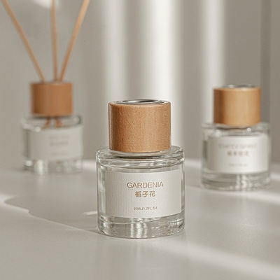In Stock 50ml Aroma Diffuser Bottle Reed Diffuser Air Freshener For Hotel