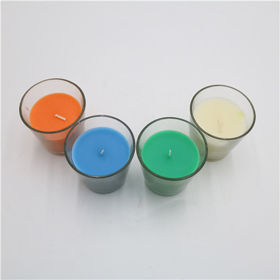 Colorful SGS Glass Jar Scented Candle 3.5oz For Home Decoration