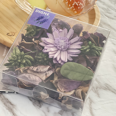 Scented Dried Lavender Potpourri Sachet Bags 90g For Stove Top