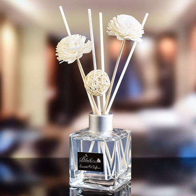 Glass Bottle DPMA Small Aroma Reed Diffuser And Oil 50ml