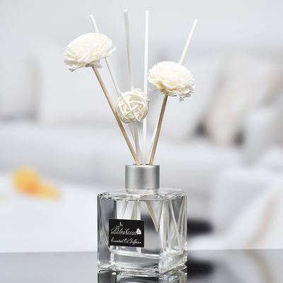 Glass Bottle DPMA Small Aroma Reed Diffuser And Oil 50ml