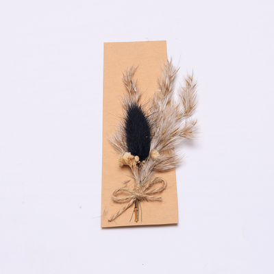 Colorful Pampas Natural Dried Grass 43*15cm For Gift Set