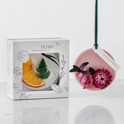 Eco Friendly Soy Wax Scented Dried Flowers Wax Tablets