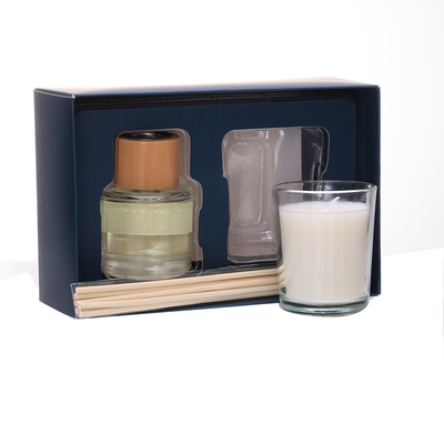 Small Private Label Scented Soy Wax Candle Home Fragrance Gift Set