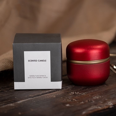 Dried Flower Fragrance Tin Scented Candle Handmade Wedding Giveaways