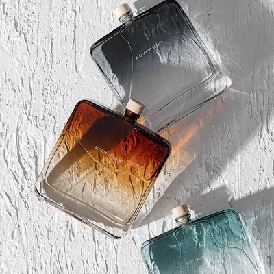 Cylinder Square Bottle Room Scent Fragrance Reed Diffuser With Gift Box