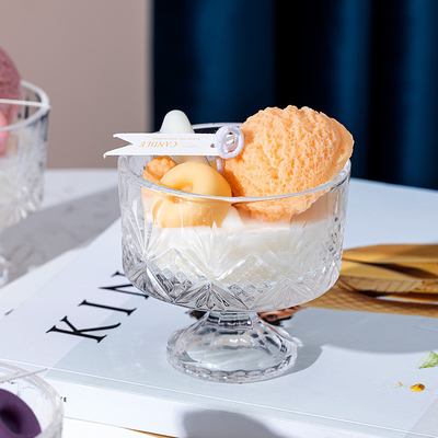AROMA HOME Wholesales Unique Ice Cream Scented Candle For Home Decor Handmade Glass soy wax Candles Christmas Gifts