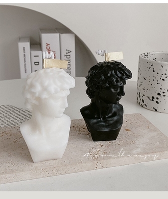 AROMA HOME Romantic Love Scented Candles David Venus Laocoon Human Body Sculpture Soy Wax Scented Candles Birthday Gifts
