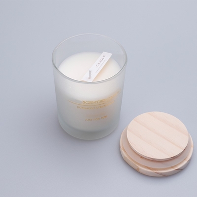 Wholesale unique concrete jar candle soy wax scented candles custom candles for gift set