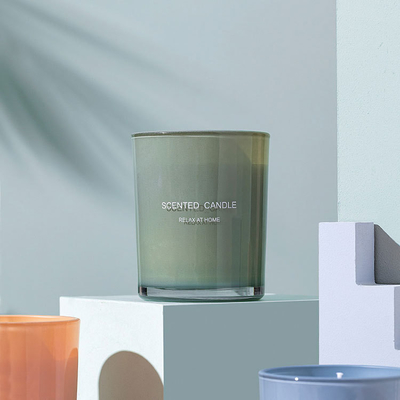 AROMA HOME Best Seller Aromatic Gift Box Set Customized Glass Jar 100% Natural Scented Candle Set
