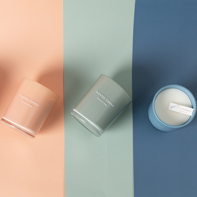 AROMA HOME Best Seller Aromatic Gift Box Set Customized Glass Jar 100% Natural Scented Candle Set
