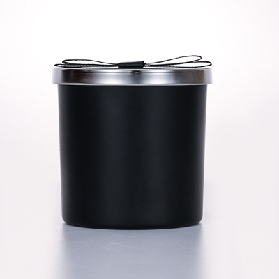 Customised Oem Luxury Big Soy Wax Luxury Glass Aromatherapy Perfume Woodwick Scented Candle Holder Jars For Woman Gift S