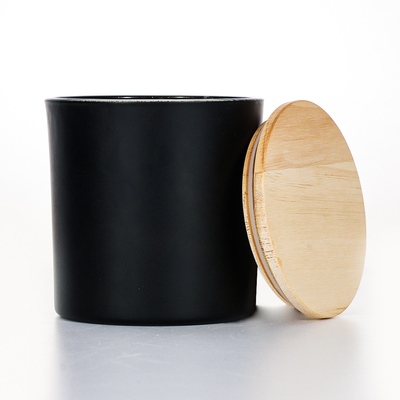 Customised Oem Luxury Big Soy Wax Luxury Glass Aromatherapy Perfume Woodwick Scented Candle Holder Jars For Woman Gift S