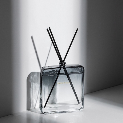 Home Aromatherapy Essential Oil Reed Diffuser Fragrance Perfume Crystal Glass Bottle