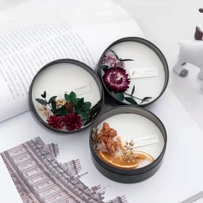 Soy Wax Melts Private Label Scented Tin Candles With Potpourri For Wedding