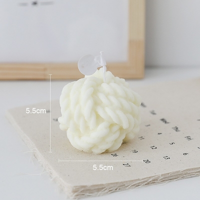 AROMA HOME Wholesale Delicate Small Wool Scented Soy Wax Paraffin Fragrance Birthday Gift Box Aromatherapy Creative Cand