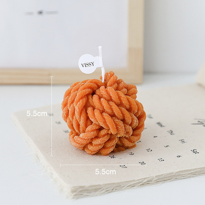 AROMA HOME Wholesale Delicate Small Wool Scented Soy Wax Paraffin Fragrance Birthday Gift Box Aromatherapy Creative Cand
