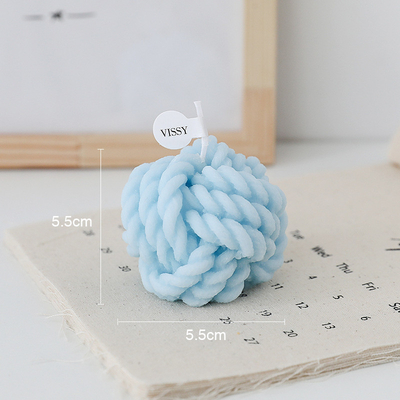 AROMA HOME Wholesale Delicate Small Wool Scented Soy Wax Paraffin Fragrance Birthday Gift Box Aromatherapy Creative Cand