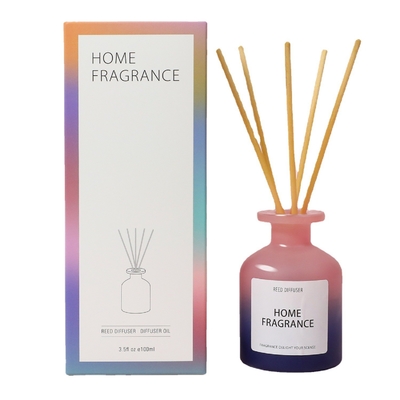 Jasmine Vanilla Musk Natural Essential Oil Luxury Gradient Reed Diffuser 100ML