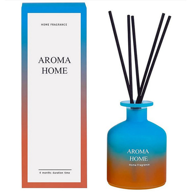 Aromatherapy Essential Oil Bottle Air Fresh Bedroom Glass Bottle Flower Reed Diffuser