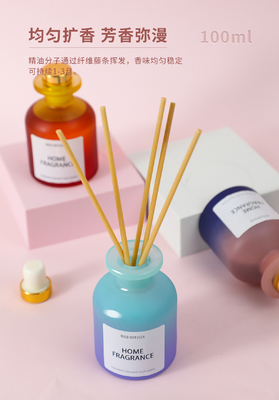 Healthy Indoor Rattan Volatile Aromatherapy Reed Diffuser Fire Free