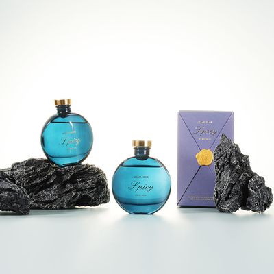 Aroma Home New Range Blue Home Reed Diffuser 100 Ml With Gift Box Luxury Set