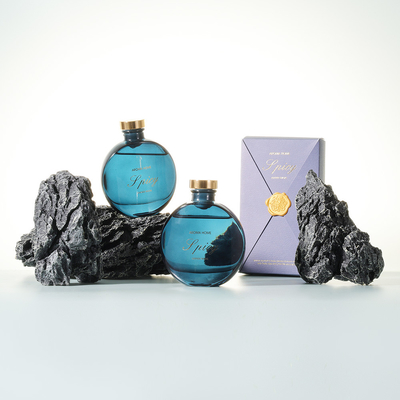 Aroma Home New Range Blue Home Reed Diffuser 100 Ml With Gift Box Luxury Set