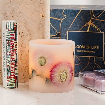 Custom Gift Box Aromatherapy Private Label Scented Candles For Wedding