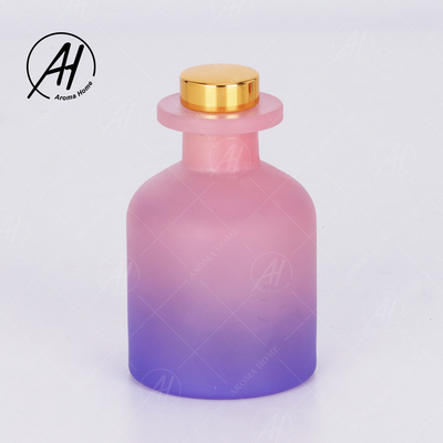 High Quality Gift Set 100ml Natrral Luxury Gradient Home Fragrance Reed Diffuser Essential Oil