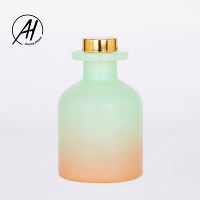 High Quality Gift Set 100ml Natrral Luxury Gradient Home Fragrance Reed Diffuser Essential Oil
