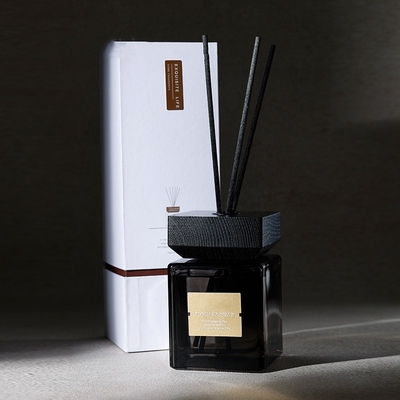 Glass Bottle Stick Aroma Luxury Home Scents Reed Diffuser 500ml With Package Box