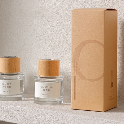 In Stock 50ml Aroma Diffuser Bottle Reed Diffuser Air Freshener For Hotel