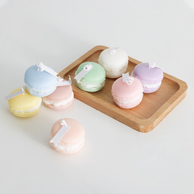 Private Label Fruit Aroma Mini Soy Wax Macaron Handmade Candle For Bathroom