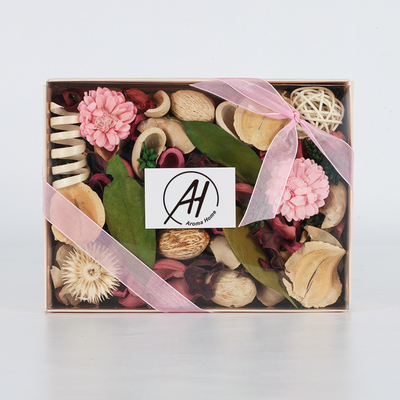 Dried Flower Cotton Colorful Private Label Fragrance Eternal Potpourri For Home Set Gift