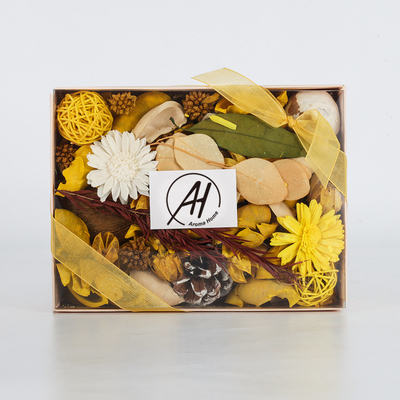 Dried Flower Cotton Colorful Private Label Fragrance Eternal Potpourri For Home Set Gift