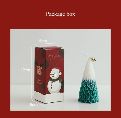 AROMA HOME Wholesale Luxury Christmas Tree Shape Novelty Soy Wax Scented Candle
