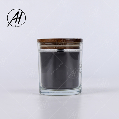 Custom Luxury Chocolate Fragrance Glass Jar Aroma Scented Candle 8OZ
