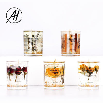 Creative Holder Ocean Jelly Wax Candles Wedding Gift Essential Oil Romantic