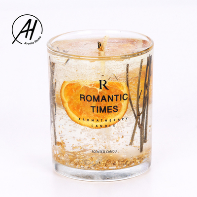 Creative Holder Ocean Jelly Wax Candles Wedding Gift Essential Oil Romantic