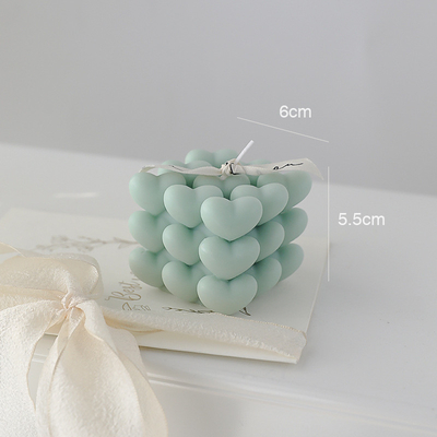 Custom Love Rubik'S Cube Indoor Scented Candles Handmade Creative