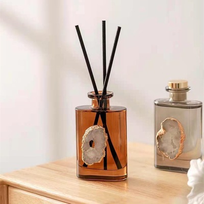 AROMA HOME Amber Crystal Essential Oil Reed Diffuser Sets 180ml For Bedroom