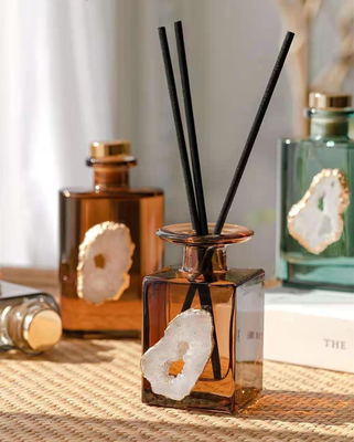 AROMA HOME Amber Crystal Essential Oil Reed Diffuser Sets 180ml For Bedroom