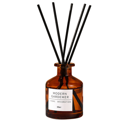 Customized Glass Bottles Home Decoration Hotel Scent Reed Diffuser 50ML
