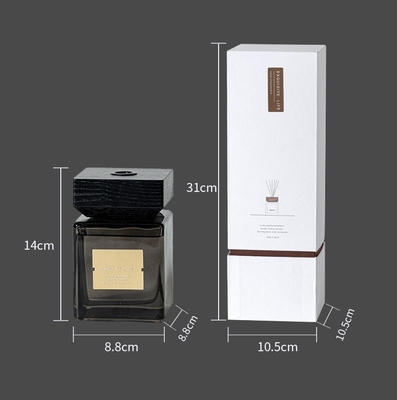 West Moss Air Fragrance Wood Cover Square Bottle Fire Free Aromatherapy Essential Oil