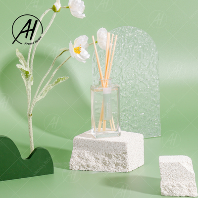 Hotel Glass Bottle Oil Air Freshener Sticks Reed Diffuser 100ML With Packaging Box