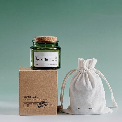 Aromatherapy Soy Wax Scented Body Candle Gift Print Customize Item Packing