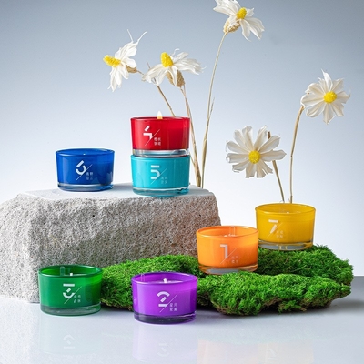 Luxury Fragrance Reed Diffuser Scented Candle Set With Sticker Gift Box Packaging