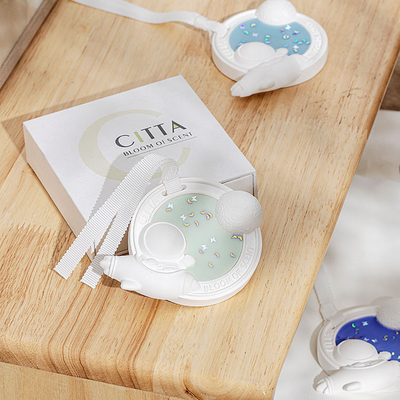 Space Astronaut Rabbit Moon Custom Scented Flower Soy Wax Tablets