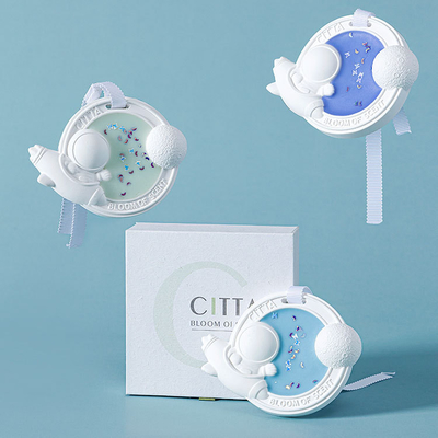 Space Astronaut Rabbit Moon Custom Scented Flower Soy Wax Tablets