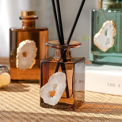 Luxury Home Fragrance Air Freshener Private Label Glass Bottle Reed Diffuser Sets